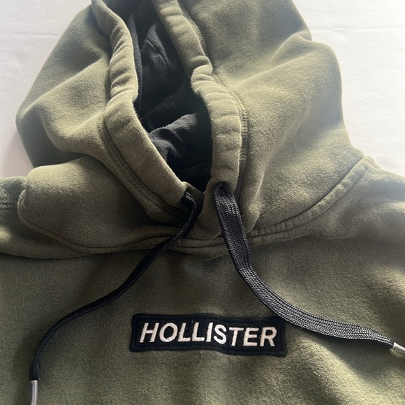 Hollister hoodie olive green size small - Picture 4 of 9